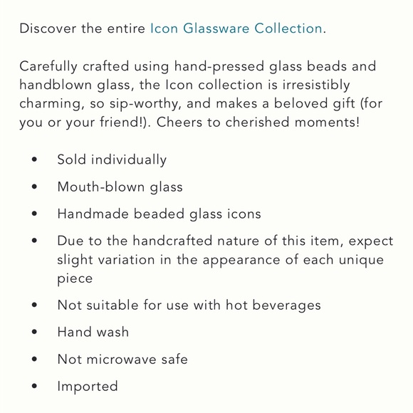 NWT Anthropologie Dachshund Dog Icon Juice Glass Christmas Glass - Picture 4 of 4